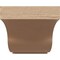 Ekena Millwork 9"W x 18"D x 9"H Wide Van Buren Rough Cedar Woodgrain TimberThane Corbel, Primed Tan CORUR09X18X09VANRCPR - alternate 5